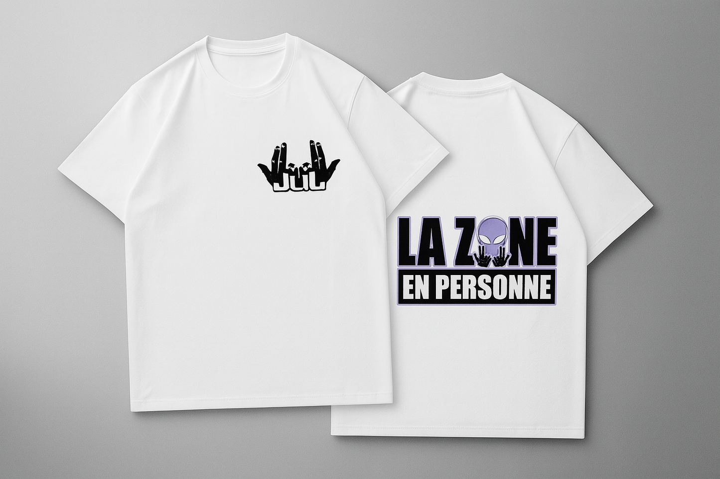 Jul- La zone en personne
